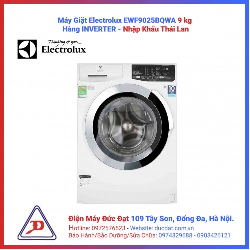 Máy giặt Electrolux Inverter 9 kg EWF9025BQWA Máy giặt Electrolux Inverter 9 kg EWF9025BQWA